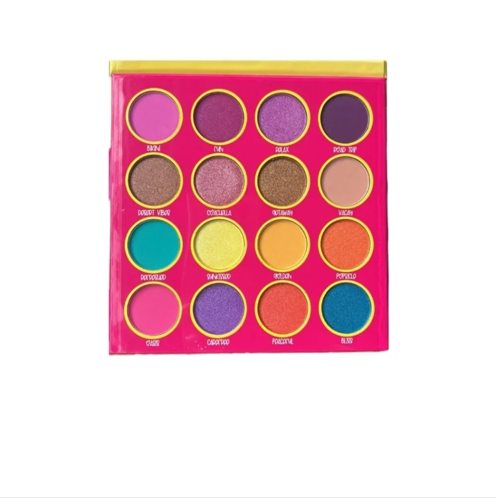 NWT Bebe Palm Springs 16 Shade Eyeshadows Palette